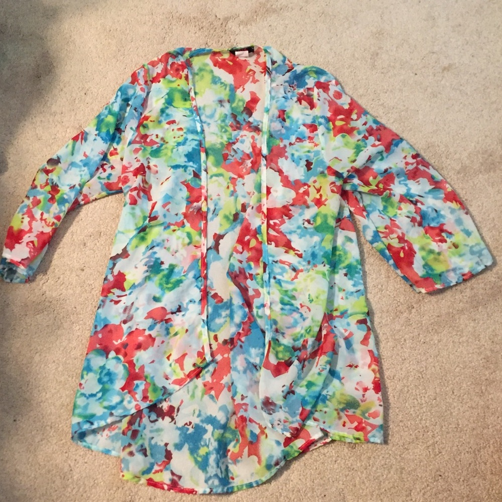 Floral kimono